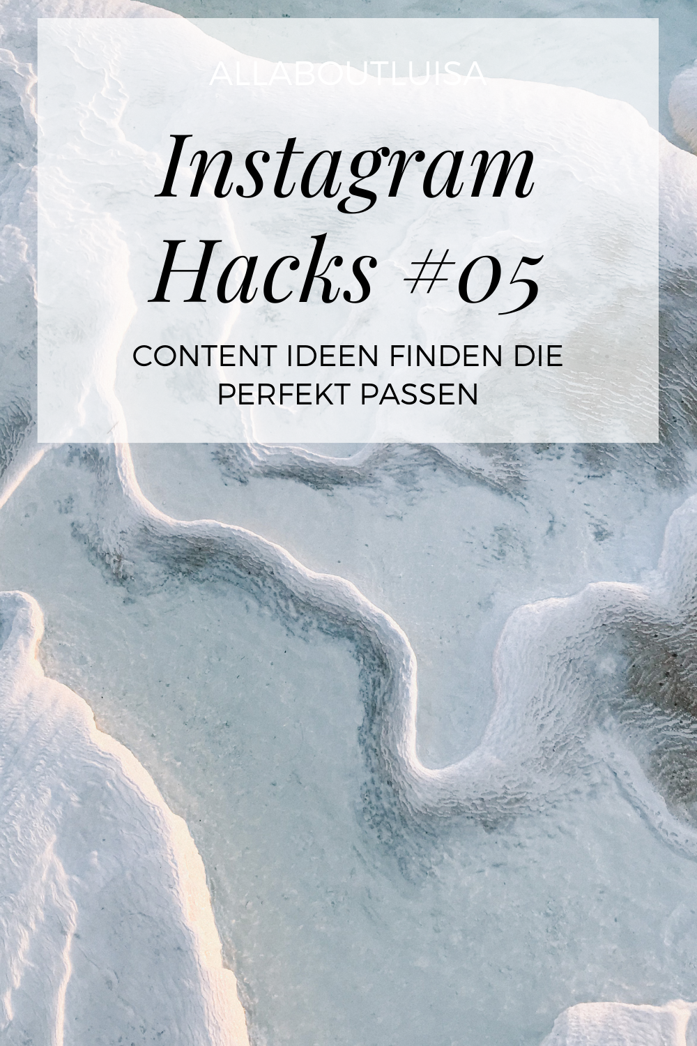 Instagram Hacks #05 – Content Ideen finden die perfekt passen
