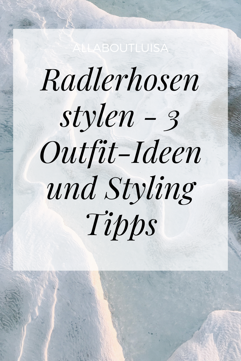 Radlerhosen stylen – 3 Outfit-Ideen und Styling Tipps